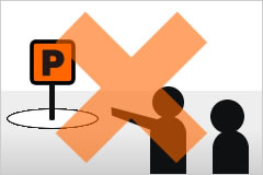 セキュリティの為住所表示をしない